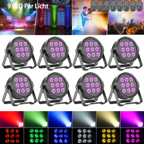 135w par 4in1 led rgbw - 8x,