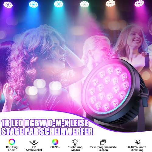200w 18led rgb - 200w,