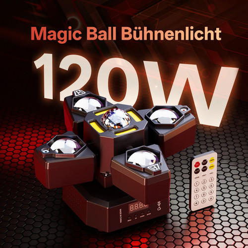 Uking 120w rgbw testa - 120w, 4