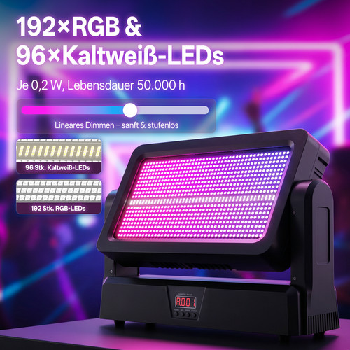 Wallwasher 250w rgb led - wallwasher, rgb+w