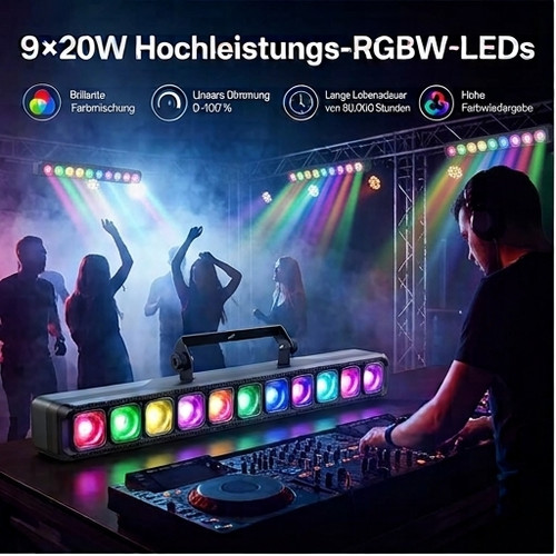 Uking rgbw 135w dmx led - 135w,