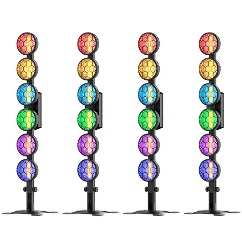 350w led luce vintage - 4x, 6