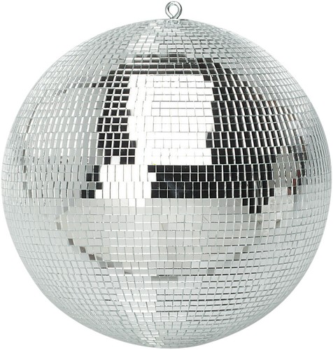 Specchio disco ball argento - specchio,