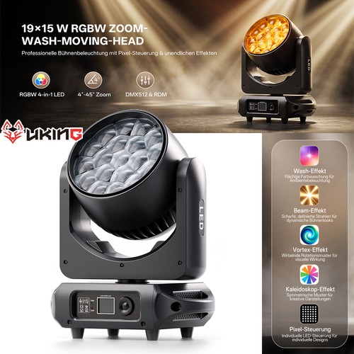 285 rgbw led - w, testa
