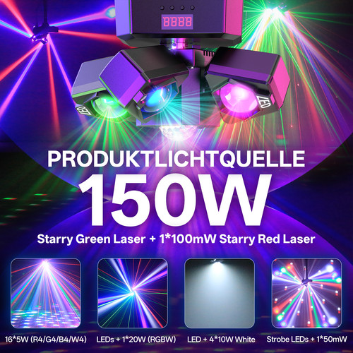 Luce scena 150w testa - luce,