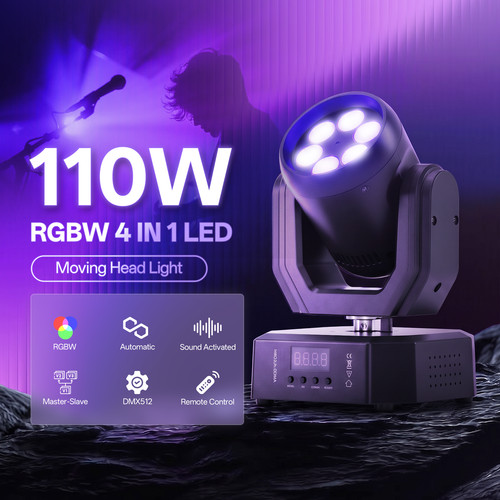 110 rgbw mini beam moving - rgbw,