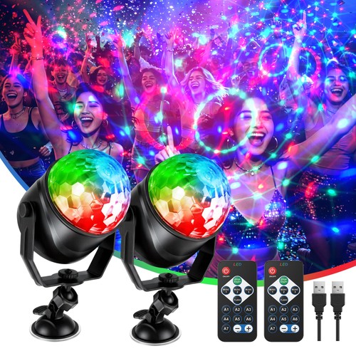Luci discoteca rotazione 360 - luci,